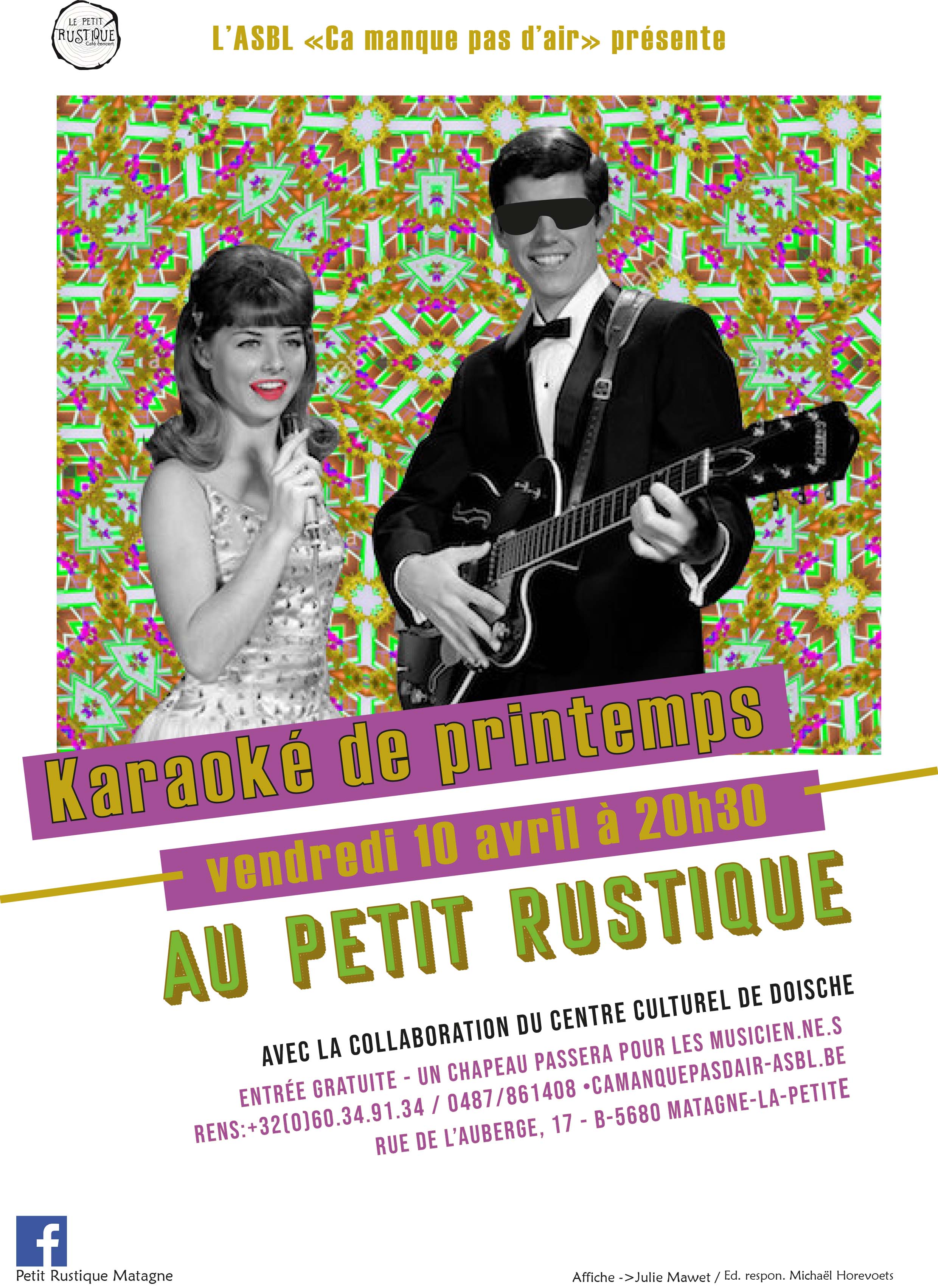 Affiche karaoké 2020